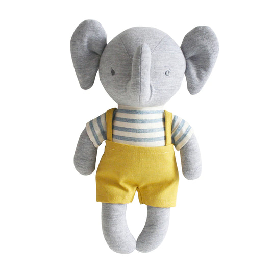 Baby Elliot Elephant Butterscotch Stuffed Animal
