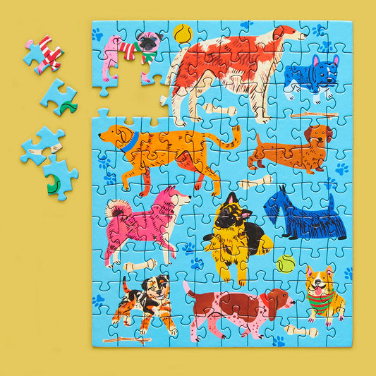 Pooches 100 Piece Jigsaw Puzzle