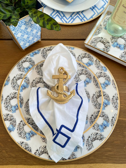 Oyster Enamel Charger