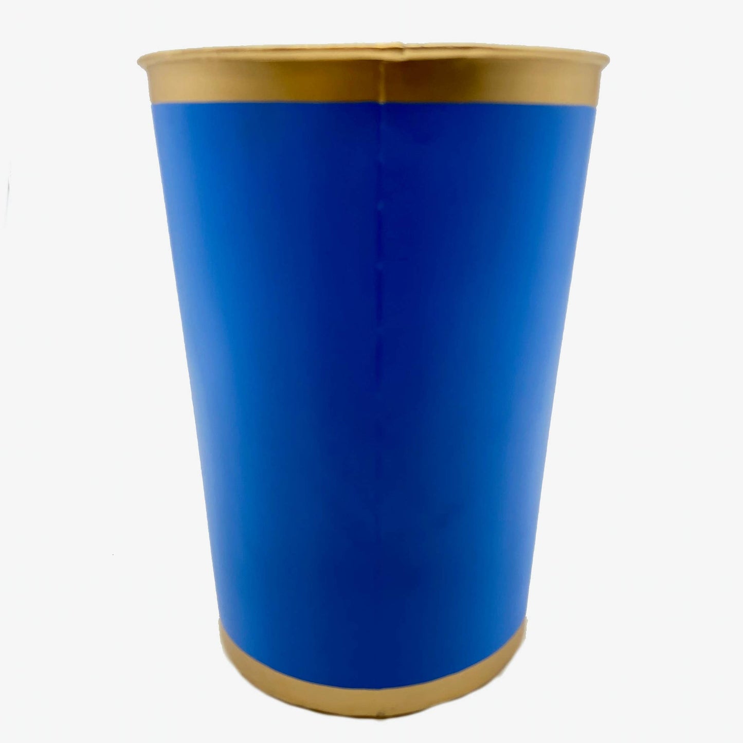 Mattie Oval Wastebasket: Turquoise