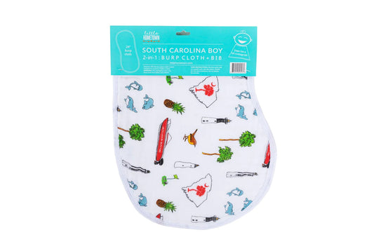 South Carolina Burp/Bib Cloth