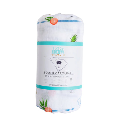 South Carolina Swaddle Blanket