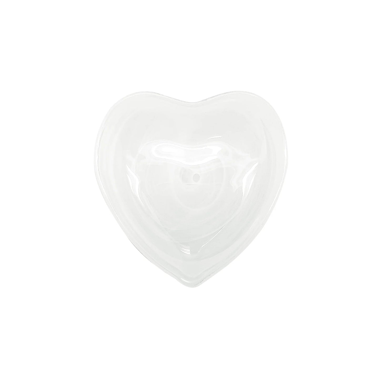 White Heart Plate